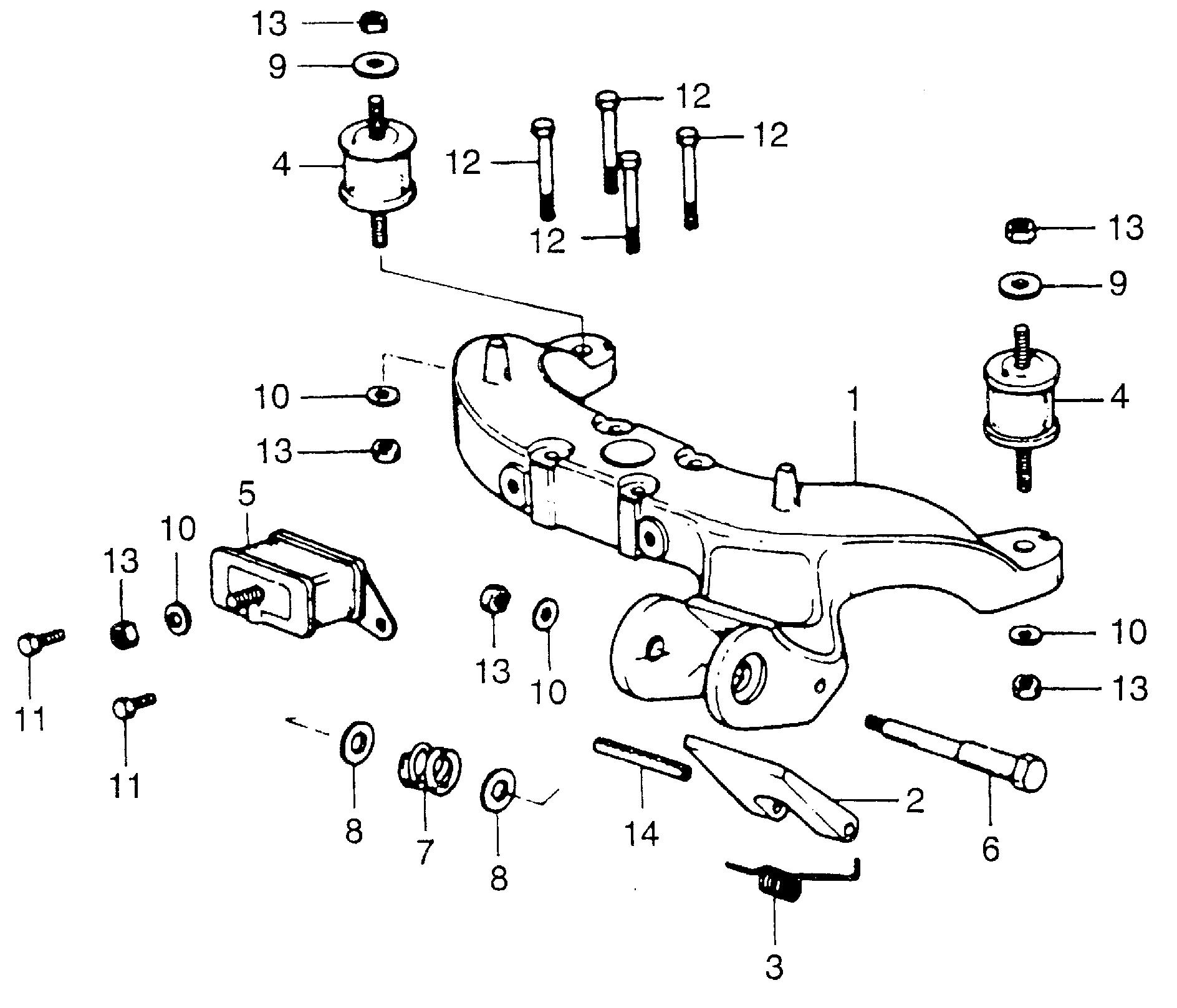 BF75 BF75 setting frame -            upper rubber setting exploded parts diagram with numbered part references