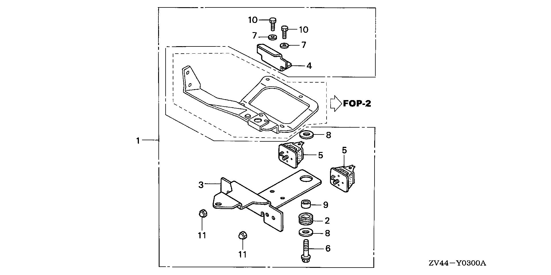 BF15 BF15AW remote control bracket exploded parts diagram with numbered part references