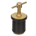 Attwood T-Handle Brass Drain Plug - 1 Diameter
