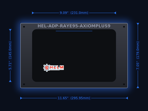 Helm Guardian Adapter Plate | Raymarine E95 to Axiom Plus 9