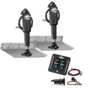 Lenco 9 x 12 Standard Trim Tab Kit w/LED Integrated Switch Kit 12V